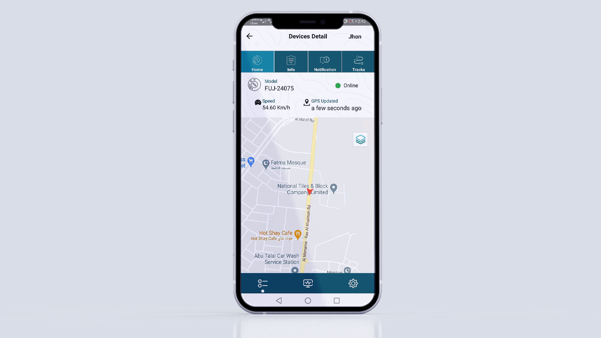 screenshot of Flotilla IoT